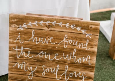 wedding sign quote