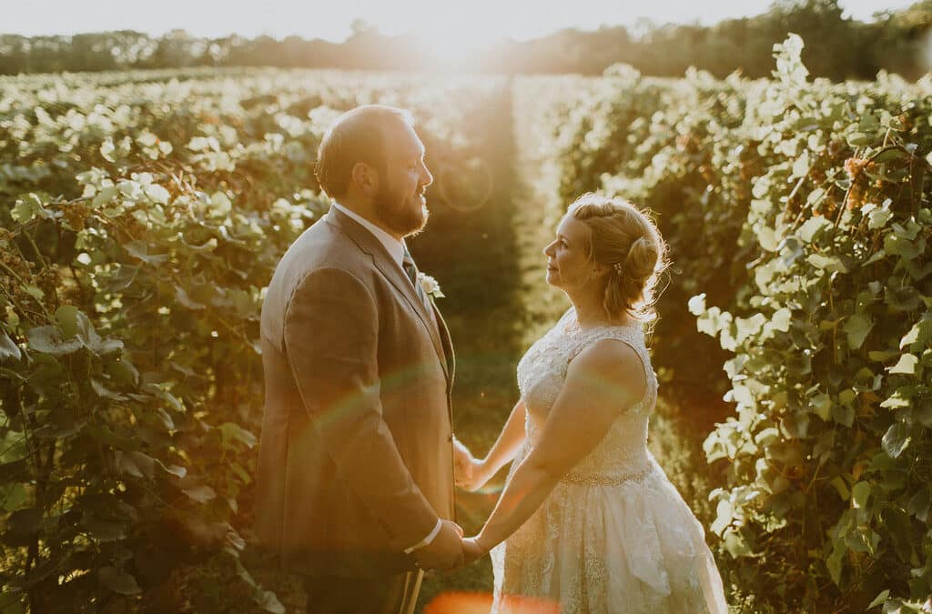 Vineyard Wedding: Melissa & Frank