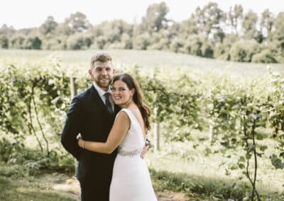 bride and groom vine photo