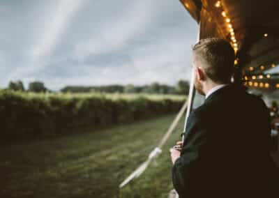 wedding tent storm