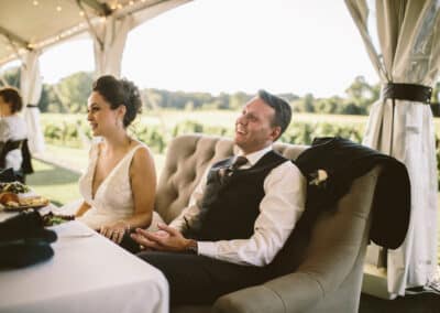 sweetheart table loveseat