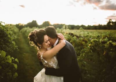 vineyard wedding photos