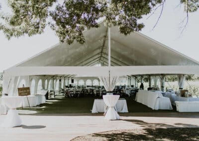 vineyard Wedding Tent