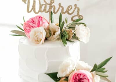 personalized wedding cake topper