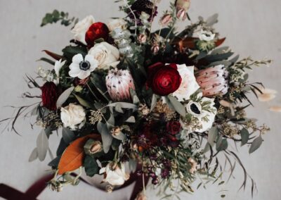 fall bridal bouquet