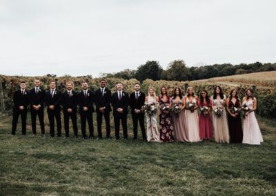 wedding party photo