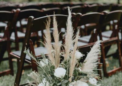 ceremony aisle decoration