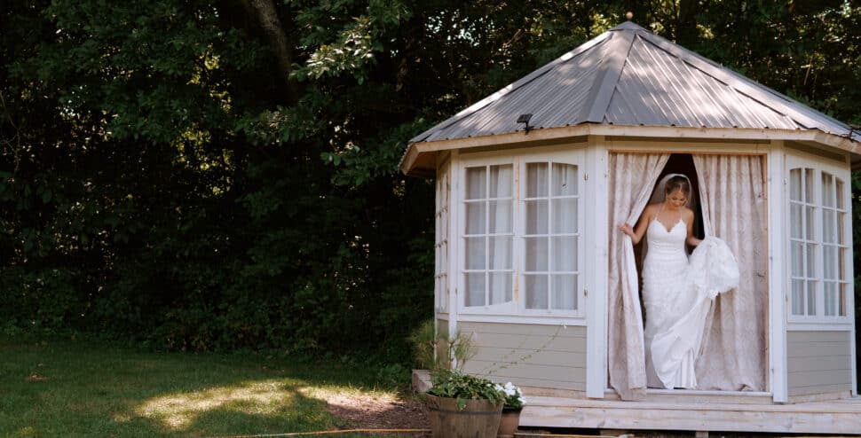 Bridal cottage at The Vineyard